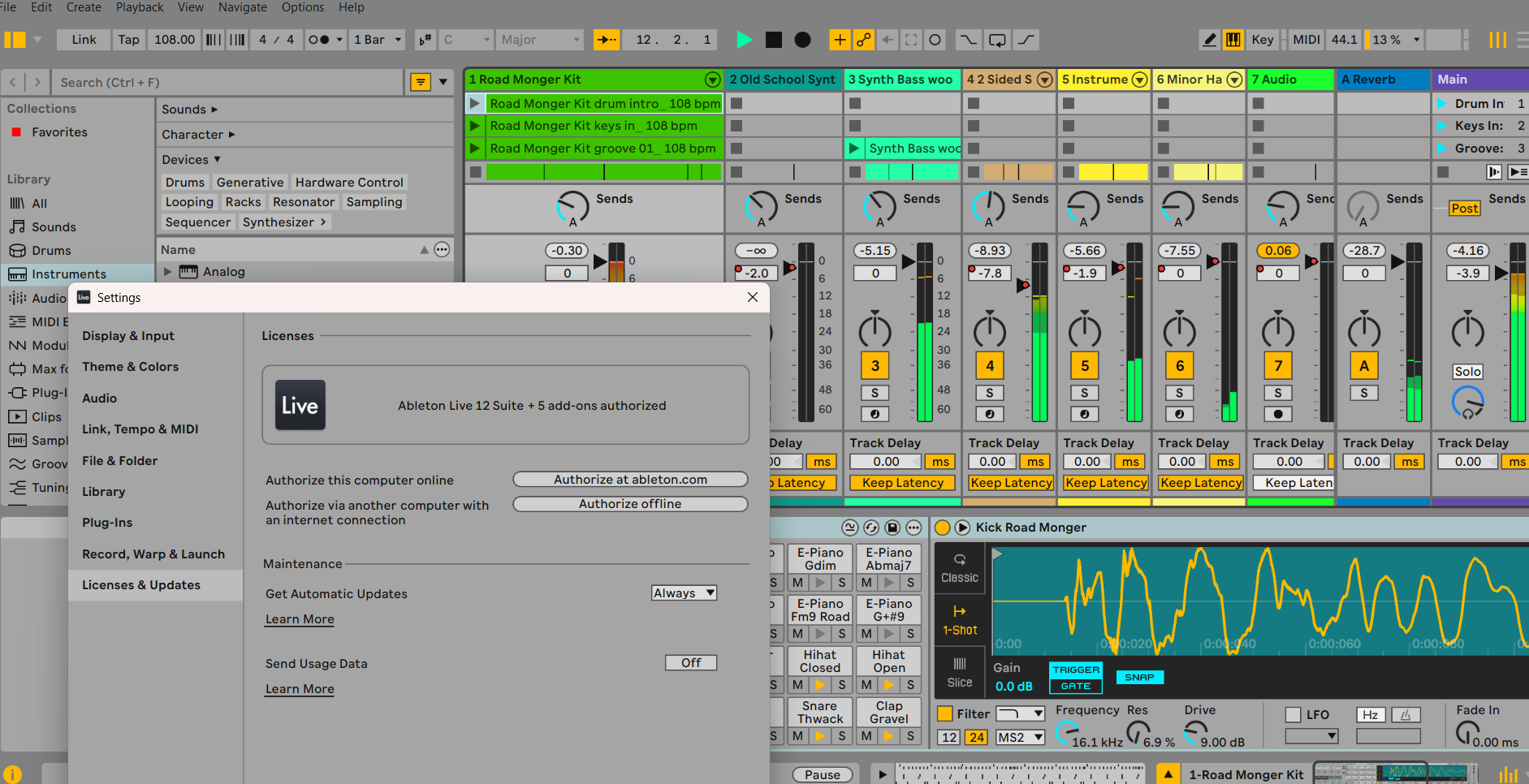 Ableton Suite 12